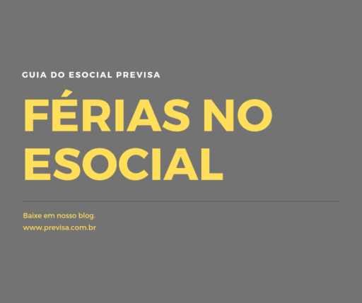 ferias no esocial