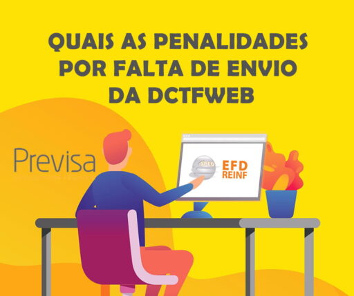 quais as penalidades por falta de envio da dctfweb 1 1