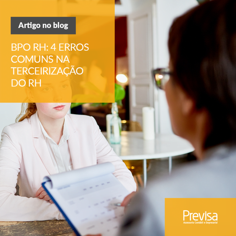 4 erros na terceirização do RH