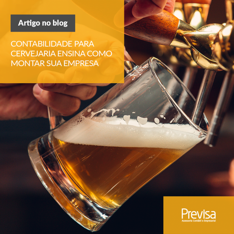 Contabilidade para cervejaria