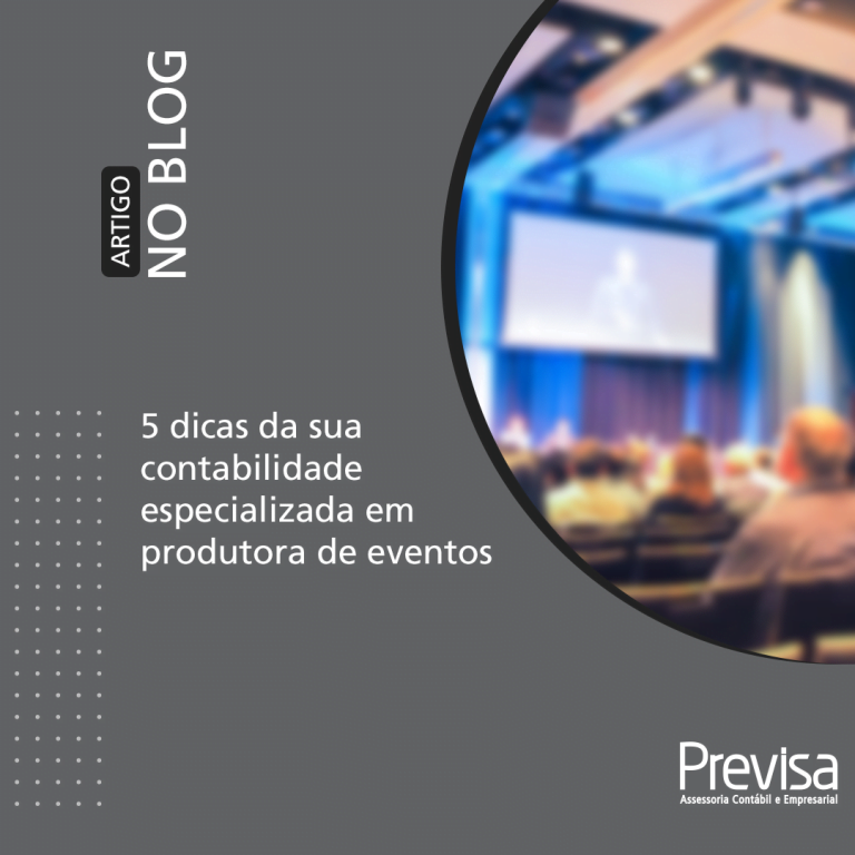 Contabilidade para Produtora de Eventos