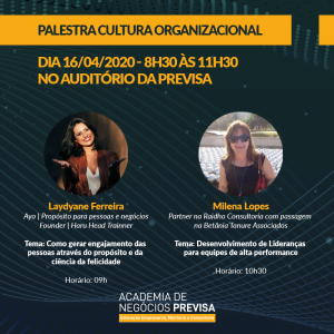 Palestra Gerencial Cultura Organizacional