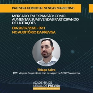 Palestra sobre licitações