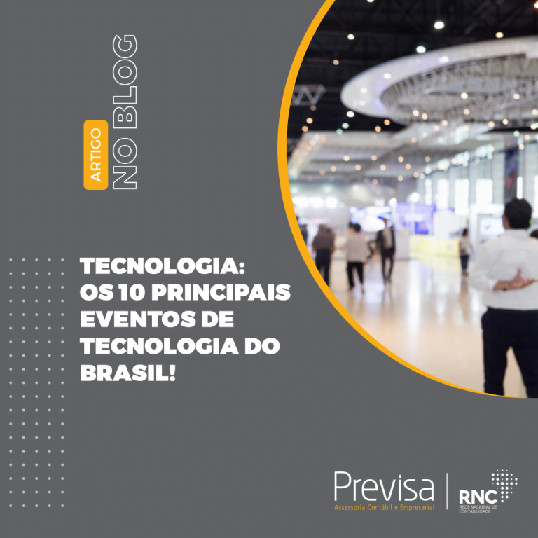 Os principais eventos de tecnologia