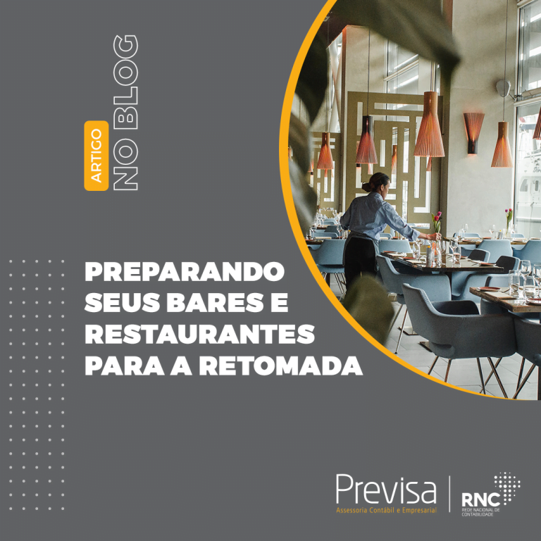 Preparando seus bares e restaurantes para a retomada