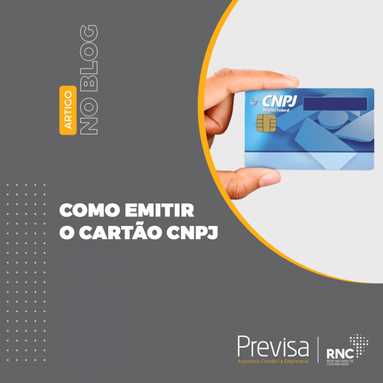 Como emitir o cartão CNPJ