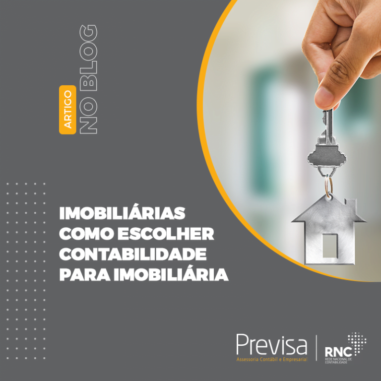 Contabilidade para imobiliária