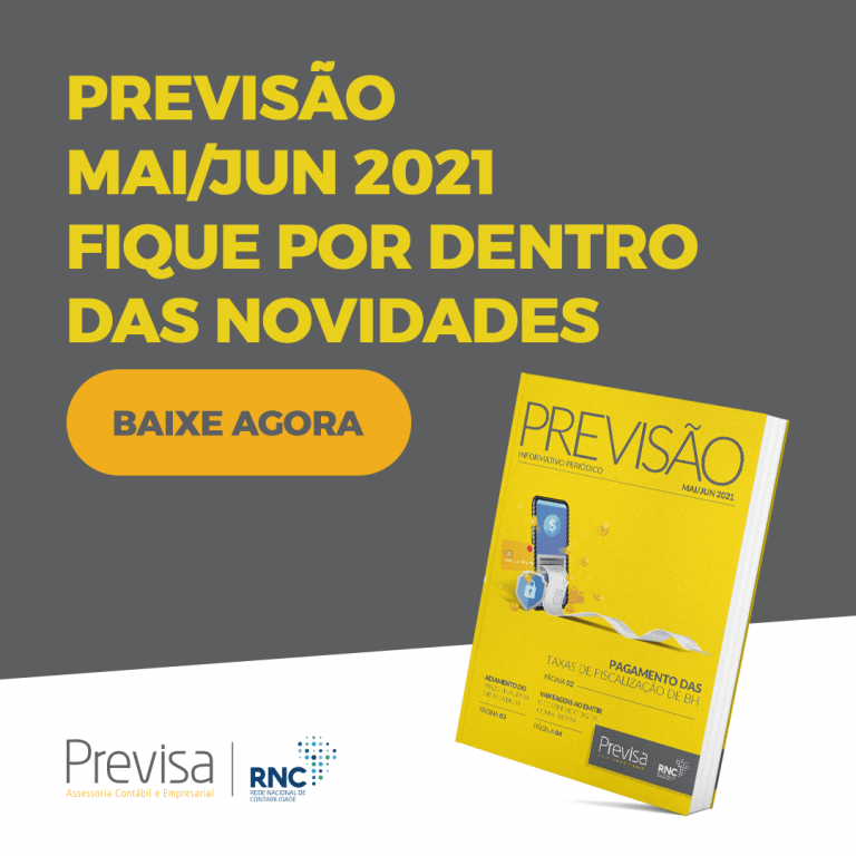 Informativo Previsão Mai/Jun 2021