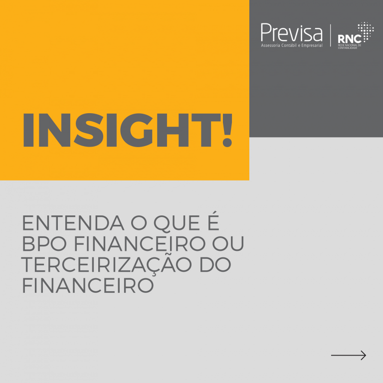 Terceirização do financeiro