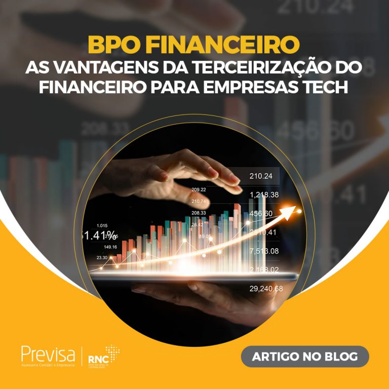 Terceirização do financeiro para empresas Tech