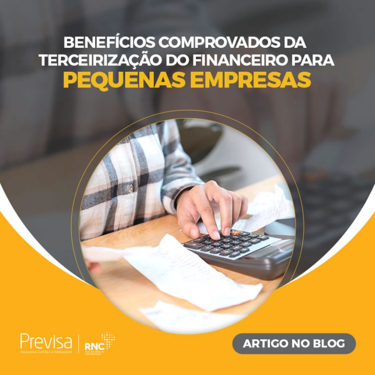 terceirização do financeiro para pequenas empresas